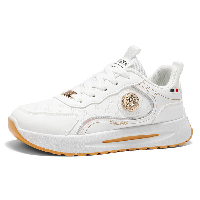 Damen Komfortable Lifestyle Sneakers mit modischem Design und atmungsaktiver Oberflächenstruktur