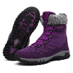 Damen Wasserdichte Winterstiefel mit Fleece-Innenfutter R&B
