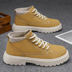 Damen Sportliche High-Top Sneakers mit gepolsterter Ferse und rutschfester Sohle