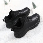 Damen modische Freizeitschuhe mit wärmendem Innenfutter und rutschfester Sohle