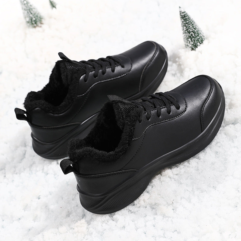 Damen modische Freizeitschuhe mit wärmendem Innenfutter und rutschfester Sohle