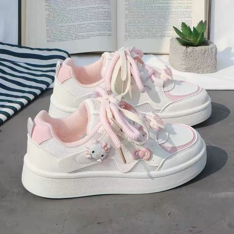 Damen Sneakers mit verspieltem Design und komfortabler Dämpfung