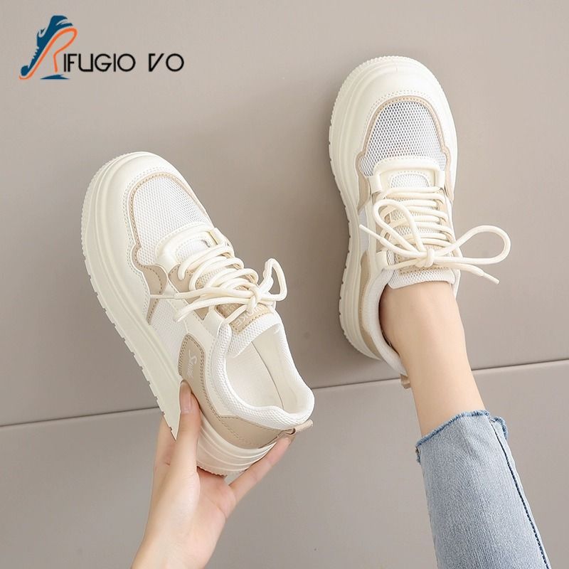 Damen Sportliche Sneaker mit atmungsaktiver Mesh-Oberfläche und dämpfender Sohle
