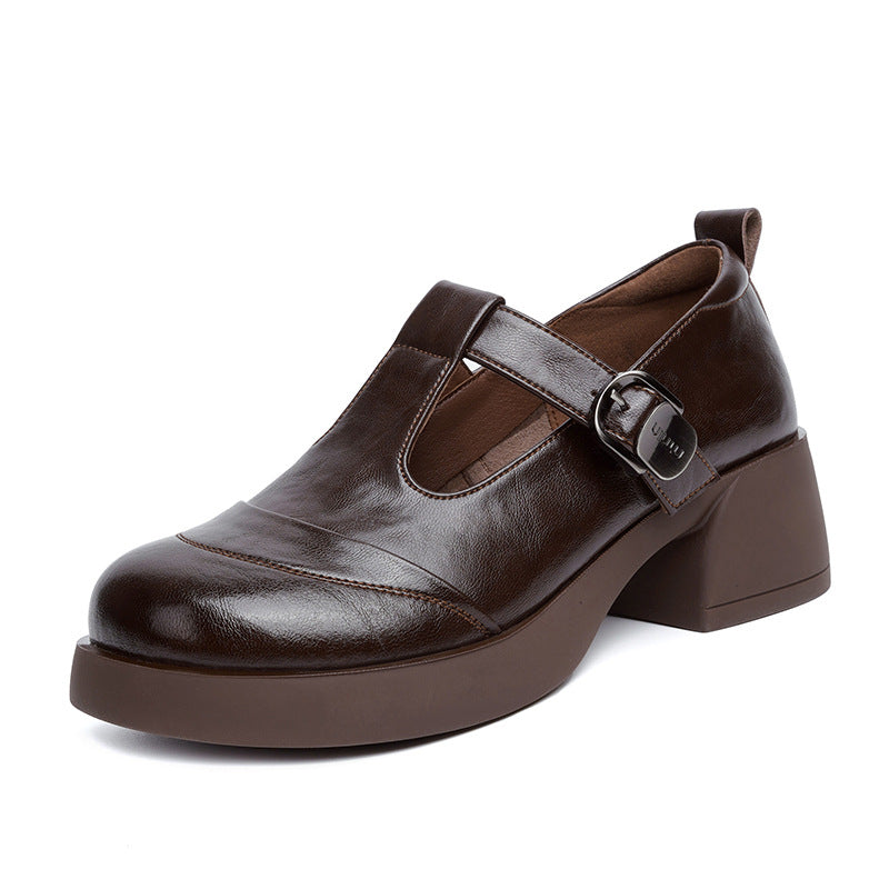 Damen Halbschuhe mit modischem Riemchen und atmungsaktiver Lochoptik R&B