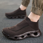 Damen Hochentwickelte Sportliche Sneakers mit elastischem Strickoberteil und dämpfender Sohle R&B