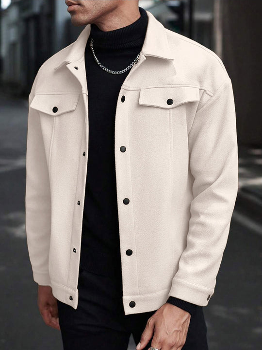 Herren modische Overshirtjacke R&B