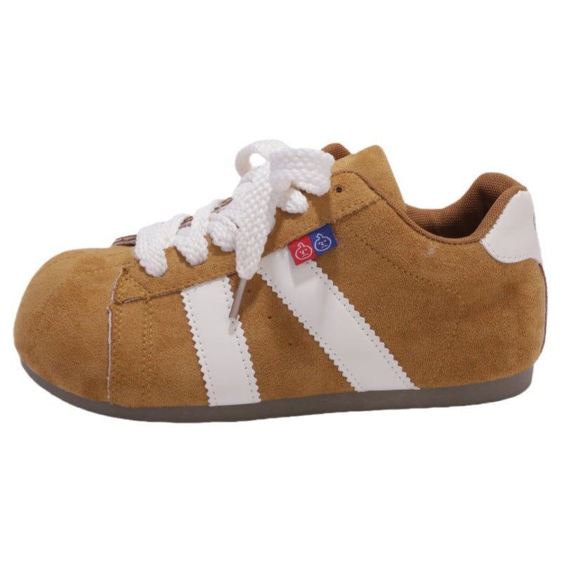 Damen Komfortable Sneaker aus hochwertigem Wildleder mit klassischem Design