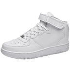 Damen Hochwertige High-Top Sneakers mit verstellbarem Klettverschluss R&B