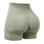 Damen Hochbundige Fitness Shorts mit innovativer FormgR&Bung R&B