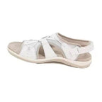 Damen Komfortable Sandalen mit flexiblen Riemen und anatomischem Fußbett R&B