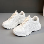 Damen sportliche Fitness Sneakers mit atmungsaktiver Mesh-Oberfläche R&B
