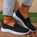 Damen Slip-On Freizeitschuhe mit atmungsaktiver Netzstruktur R&B
