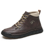 Damen Sportliche Lederstiefeletten R&B