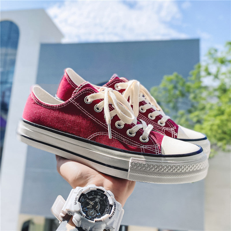 Damen lässige Textilsneaker mit rutschfester Sohle R&B