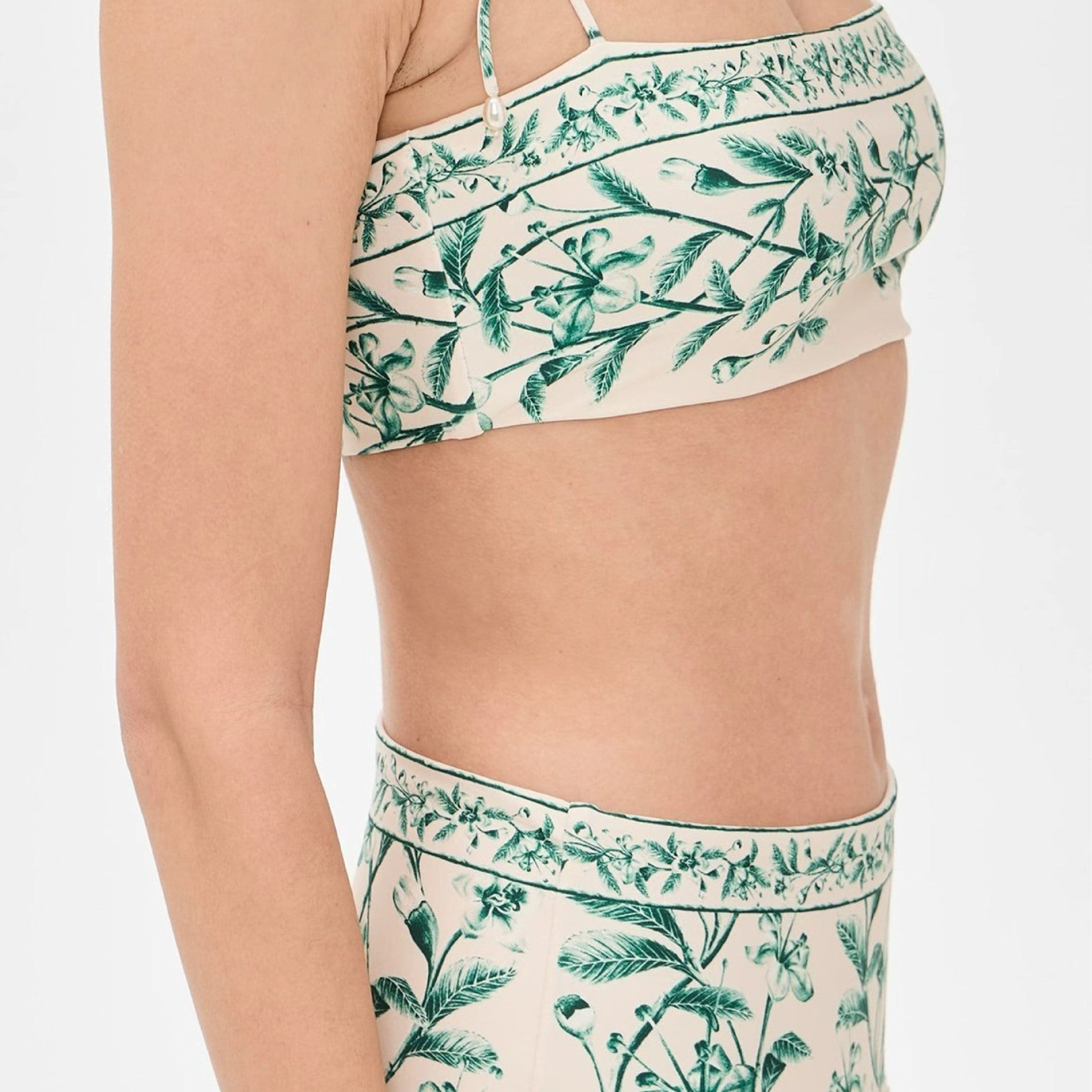 Damen Bikini-Set mit floralem Design und verstellbaren Trägern R&B