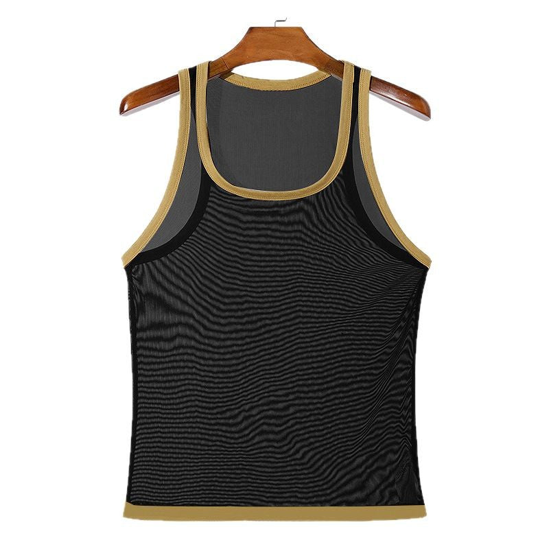 Unisex Sportliches Tanktop mit atmungsaktivem Material und Racerback-Design R&B