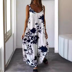 Damen Maxikleid mit floralem Design und fließendem Schnitt R&B
