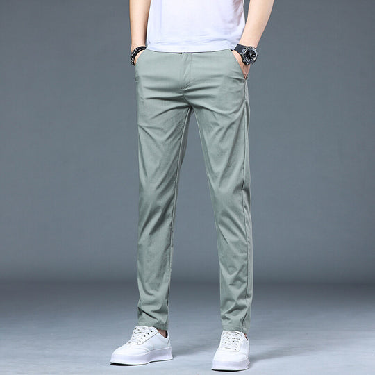 Herren luftige Freizeithosen im modernen Slim-Fit Design R&B