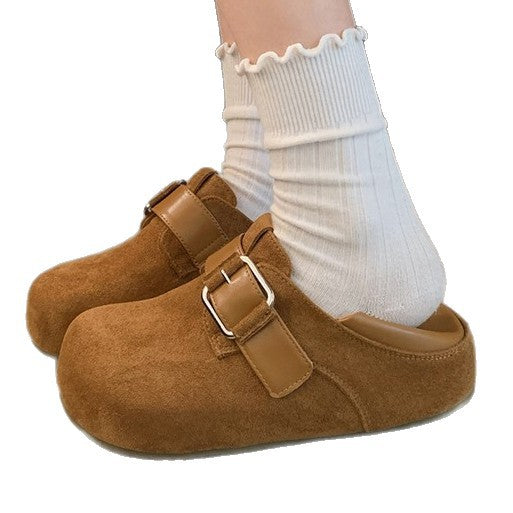 Damen Clogs mit verstellbarer Schnalle und weichem Innenfutter R&B