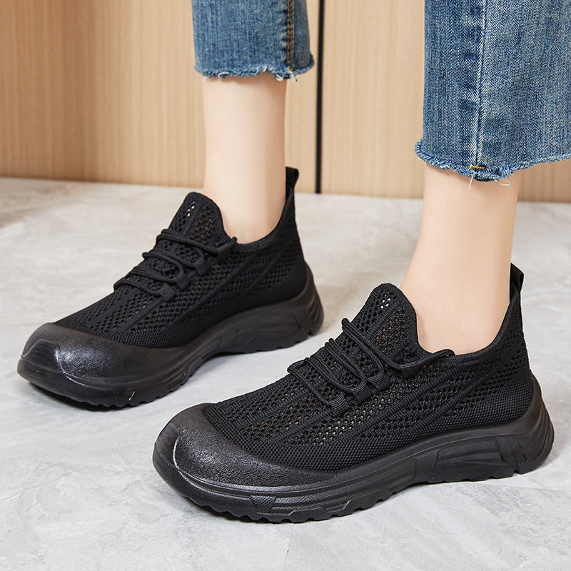 Damen Atmungsaktive Freizeitschuhe mit flexiblem Obermaterial und rutschfester Sohle R&B