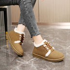 Damen gemütliche Sneaker mit kuscheligem Innenfutter R&B