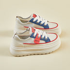 Damen Modische Sneaker mit luftiger Netzstruktur und komfortabler Sohle R&B