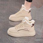 Damen Winterliche Sneaker mit wärmendem Innenfutter und rutschfester Sohle R&B