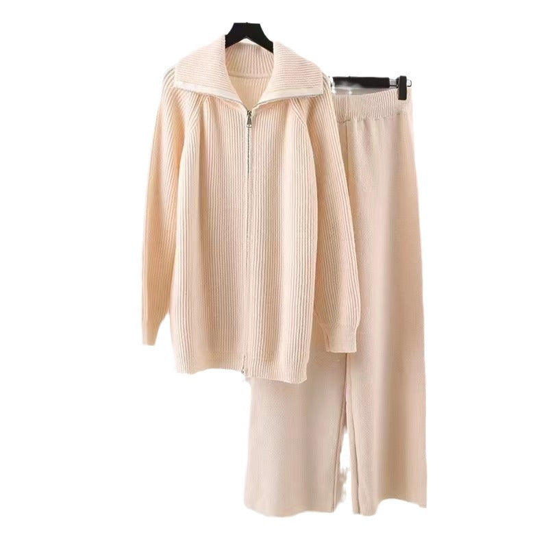 Damen Hochwertiges Strickanzug R&B