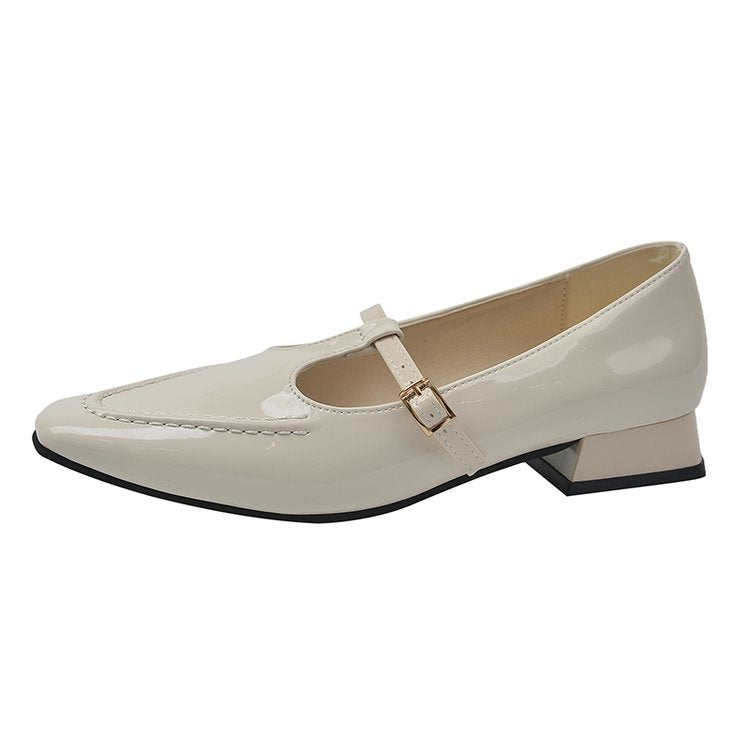Damen elegante Mary Jane Pumps mit modischem Blockabsatz R&B