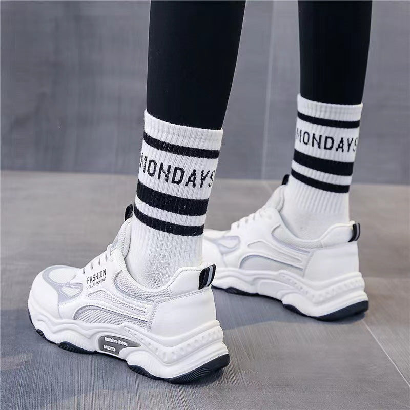 Damen Sportliche Sneakers mit modischem Design und dämpfender Sohle R&B