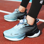Damen Sportliche Dämpfungssneaker mit innovativem Schnellschnürsystem