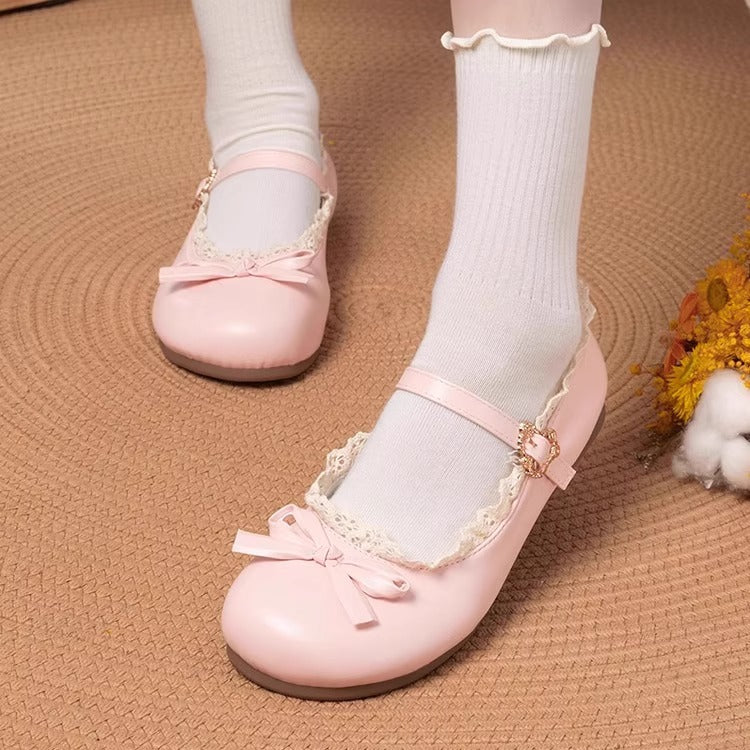 Damen Ballerina-Schuhe mit eleganter Riemchen-Detail und bequemer Sohle R&B