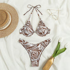 Damen Triangel-Bikini mit stylischem Zradesign und verstellbarem Bindesystem