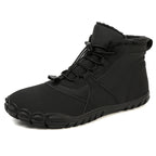 Damen isolierte Winterstiefel mit flexiblem Schnellschnürsystem und rutschfester Sohle