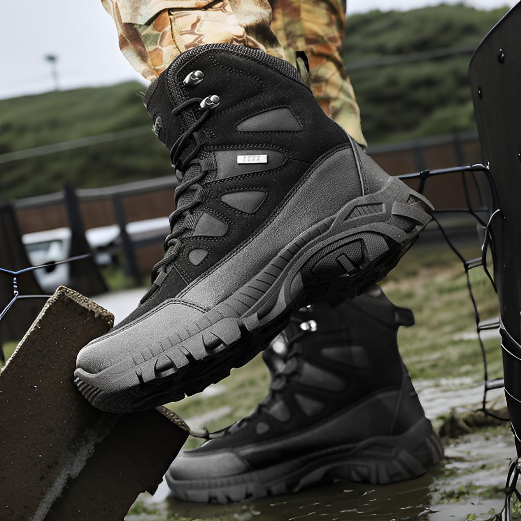 Herren Trekking-Boots mit wasserabweisendem Obermaterial und außergewöhnlichem Grip R&B