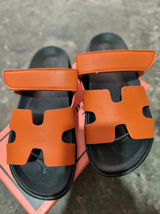 Damen Bequeme Riemensandalen mit anatomischer Fußbettgestaltung R&B