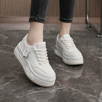 Damen modische Plateau Sneakers mit federleichter Dämpfung und ergonomischem Design R&B