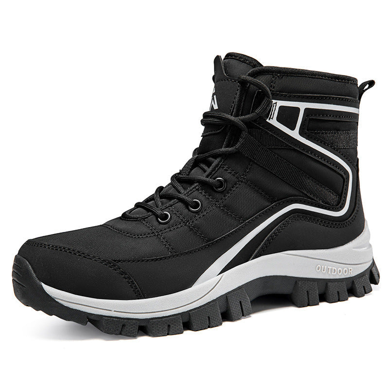 Herren Multifunktionale Wanderstiefel mit hohem Knöchelschutz und rutschfester Sohle R&B