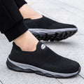 Damen Slip-On Laufschuhe mit atmungsaktivem Mesh-Obermaterial und flexibler Sohle R&B