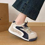 Damen Sneakers im einzigartigen Retro-Design mit hochwertigem Wildleder und atmungsaktiver Mesh-Oberfläche R&B