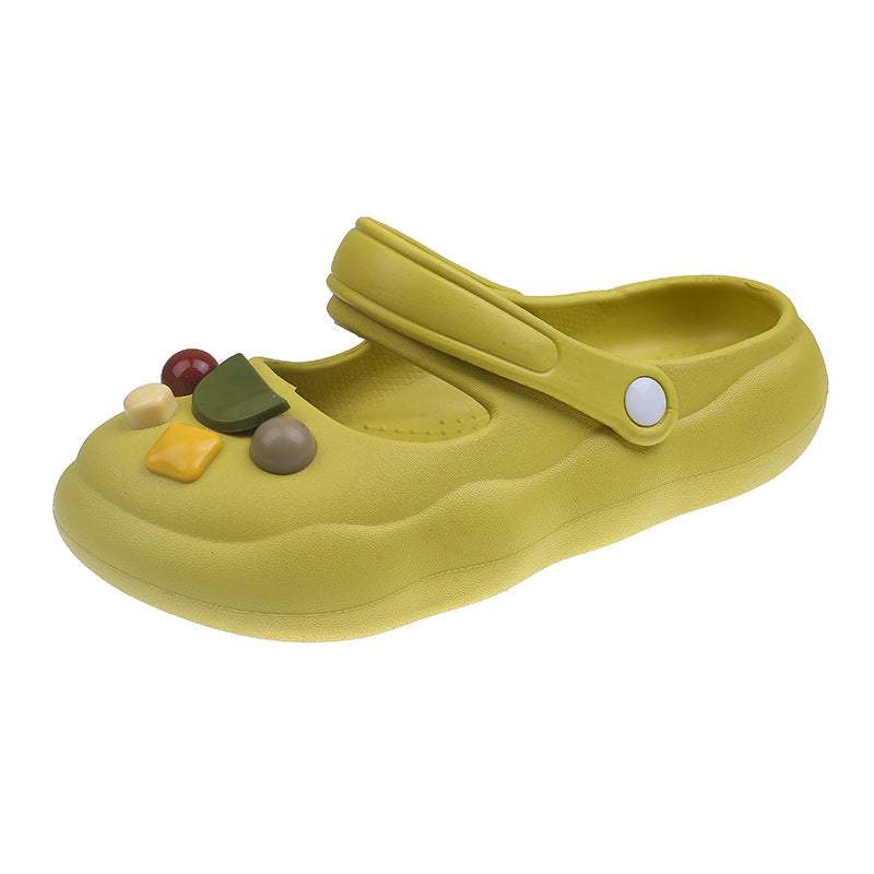 Damen Verspielt und bequeme Sandalen mit verstellbarem Riemen R&B