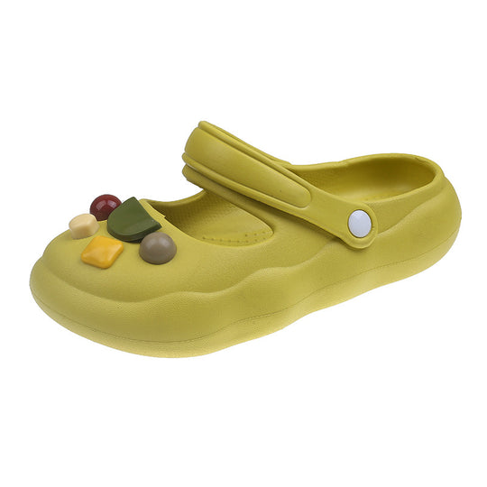 Damen Verspielt und bequeme Sandalen mit verstellbarem Riemen R&B