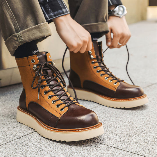 Damen robuste Winterstiefel mit verstärktem Knöchel und rutschfester Sohle R&B