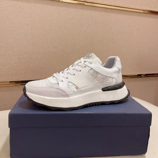Damen Sportliche Lifestyle Sneaker mit atmungsaktiver Oberflächenstruktur R&B