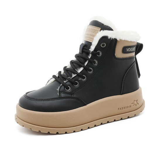 Damen Winterliche Stiefel mit kuscheligem Fleece-Futter und rutschfester Sohle R&B