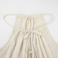 Damen luftiges Blusenkleid mit verstellbaren Trägern und Rüschendetails R&B