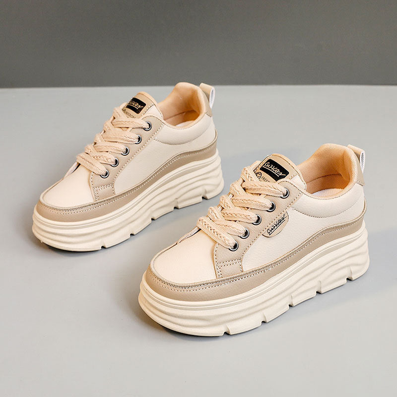 Damen Plateau-Sneaker mit innovativem Dämpfungssystem und modischer Laufsohle R&B