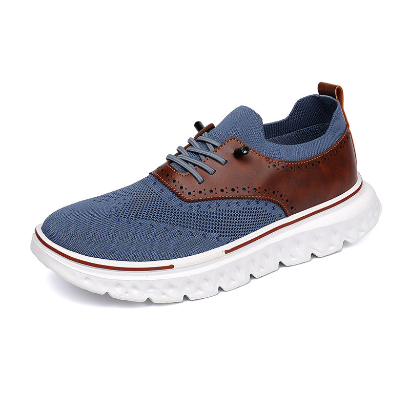 Damen Sportliche Sneaker mit atmungsaktivem Mesh-Obermaterial und rutschfester Sohle R&B