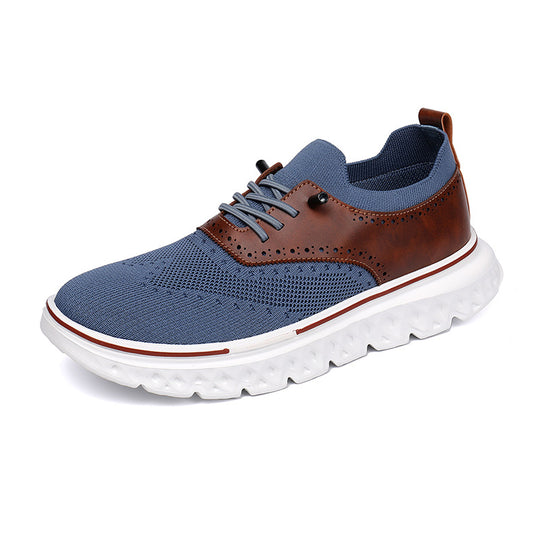 Damen Sportliche Sneaker mit atmungsaktivem Mesh-Obermaterial und rutschfester Sohle R&B