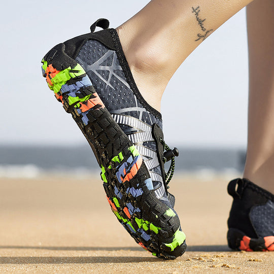 Damen Wassersportschuhe mit schnelltrocknendem Obermaterial und rutschfester Sohle R&B